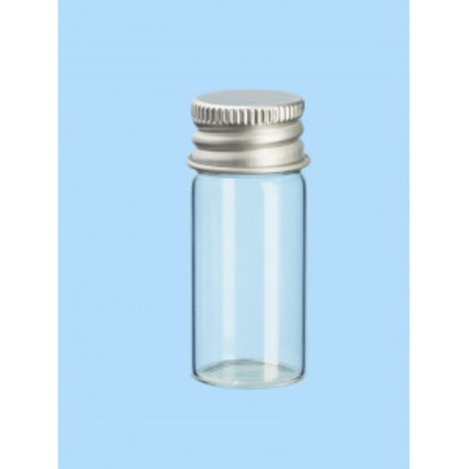 Mini Glasflaska/Burk med Lock 22x50mm - 4 st