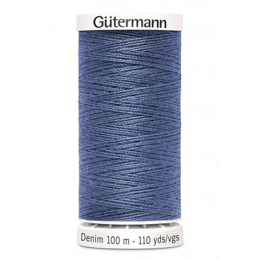 Gütermann Denim 50 Sytråd Polyester 6075 - 100m