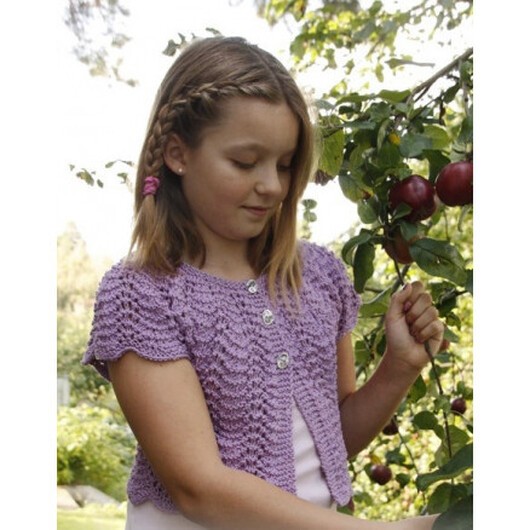 Wonder Wave by DROPS Design - Jacka Stick-opskrift strl. 3/4 år - 11/12 år