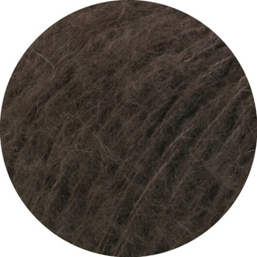 Lana Grossa Mohair di Gio Garn 7 Grå Brun