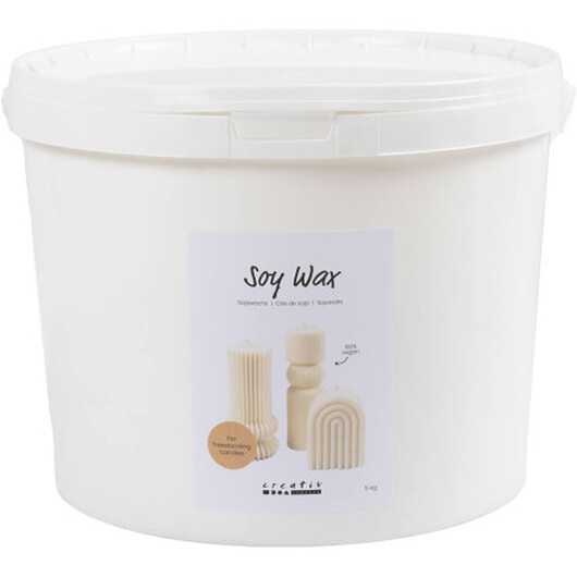Sojavax, För fristående ljus, cream, 5 kg/ 1 förp.