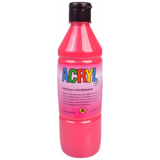 Fantasy Color Hobbyfärg/Akrylfärg Primär röd 500ml