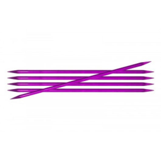 KnitPro Trendz Strumpstickor Akryl 15cm 5,00mm / 5.9in US8 Violet