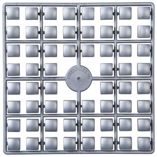 Pixelhobby XL Pärlor 561 Silver 5x5mm - 60 pixels