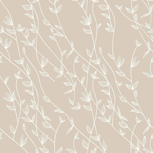 Poplin m/grenar 145cm 52 Beige - 50cm