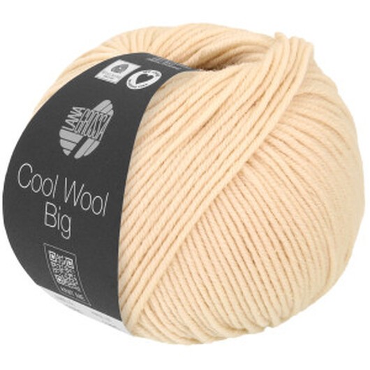 Lana Grossa Cool Wool Big Garn 1016 Snäckskal