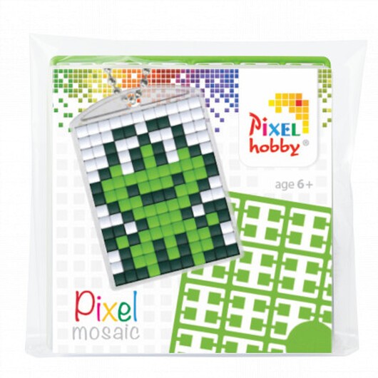 Pixelhobby Presentask Nyckelringsset Groda 3x4cm