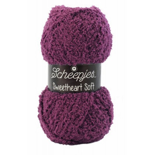 Scheepjes Sweetheart Soft Garn Unicolor 14 Lila