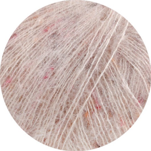 Lana Grossa Superkid Tweed Garn 613 Ljusbeige
