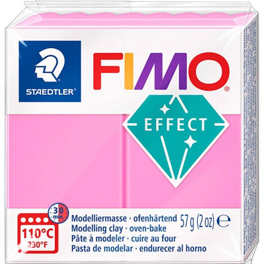 FIMOÂ® Effect , neonrosa, 57 g/ 1 förp.