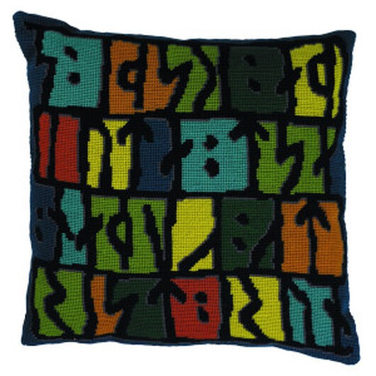 Permin Broderikit Runor 38x39cm