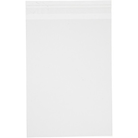 Cellofanpåsar, H: 19 cm, B: 14,5 cm, tjocklek 30 my, 50 st./ 1 förp.