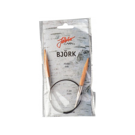 Järbo Björk Rundstickor Björk 40cm 7,00mm / 15.7in US10Â¾