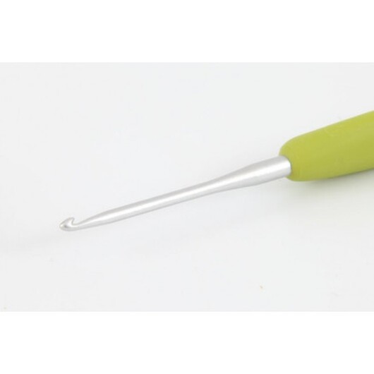 Clover Amour Virknål 2,0 mm US 0 Ljusgrön