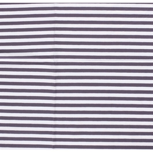 Bomullsjersey Print Tyg 150cm 068 Ränder - 50cm