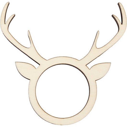 Servettring, H: 8 cm, D: 5 mm, Dia. 4,5 cm, Hålstl. 3,5 cm, 4 st./ 1 förp.