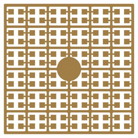 Pixelhobby Midi Pärlor 179 Brons hudfärg 2x2mm - 140 pixels