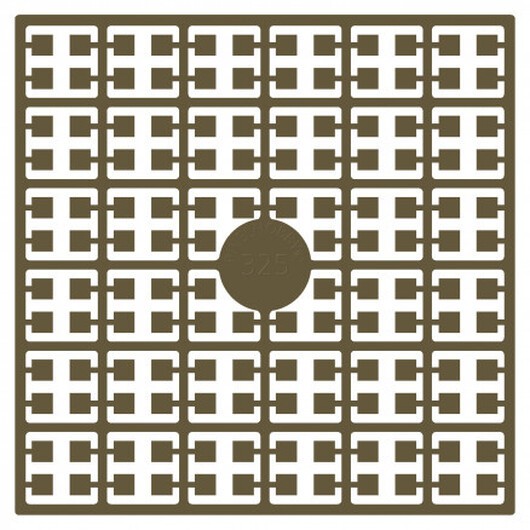 Pixelhobby Midi Pärlor 325 Beige Brun 2x2mm - 140 pixels