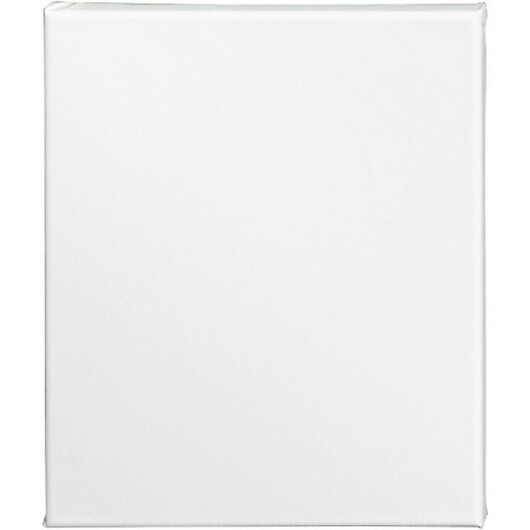 Målarduk, D: 1,6 cm, stl. 24x30 cm, 360 g, vit, 10 st./ 1 förp.