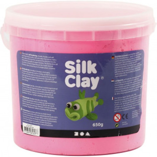 Silk ClayÂ®, rosa, 650 g/ 1 hink