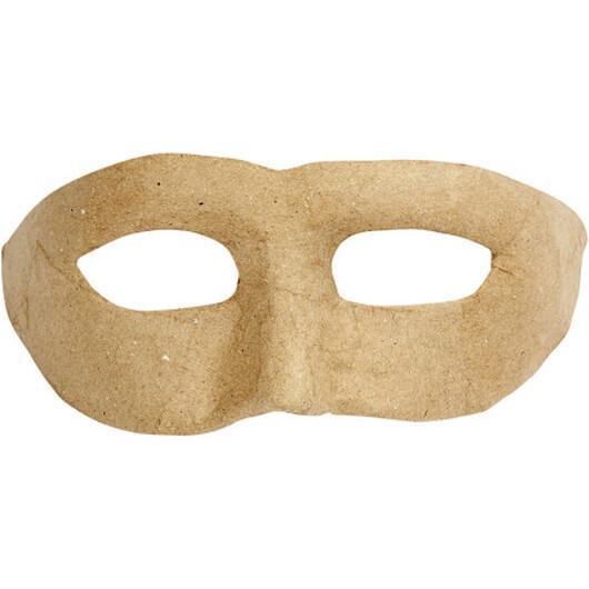 Zorro-mask, H: 8 cm, B: 21 cm, 1 st.