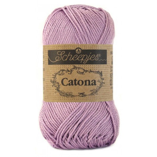 Scheepjes Catona Garn Unicolor 520 Lavender