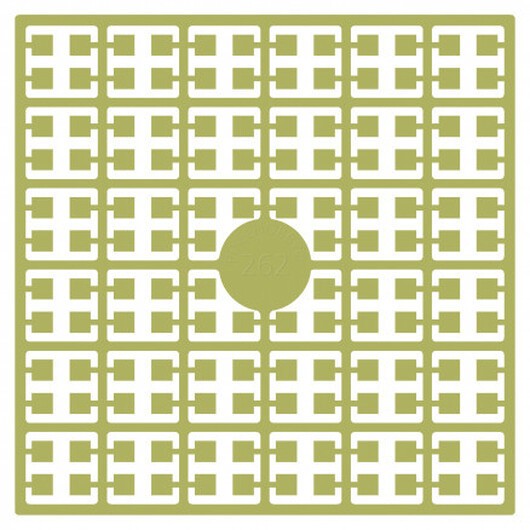 Pixelhobby Midi Perler 262 Ljus Oliv Grön 2x2mm - 140 pixels