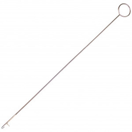 Infinity Hearts Maskfångarnål Metall Silver 27 cm - 1 st.