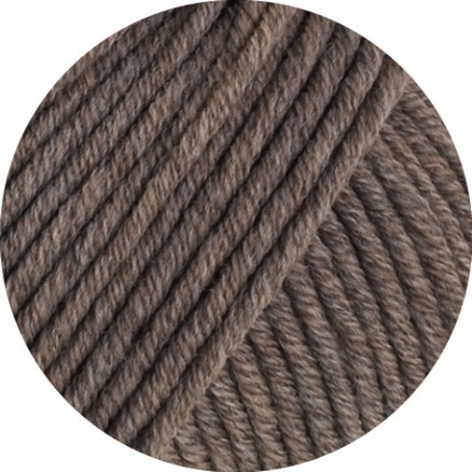 Lana Grossa Cool Wool Superbig Melange Garn 213 Taupe Melange