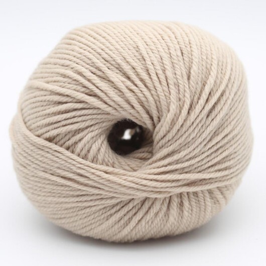 Kremke Soul Wool The Merry Merino 110 GOTS Garn 02 Beige