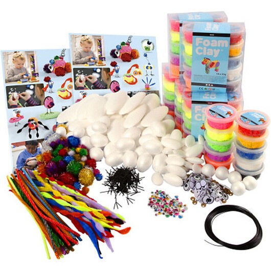 Grupp DIY Kit Foam ClayÂ® figurer , 1 förp.