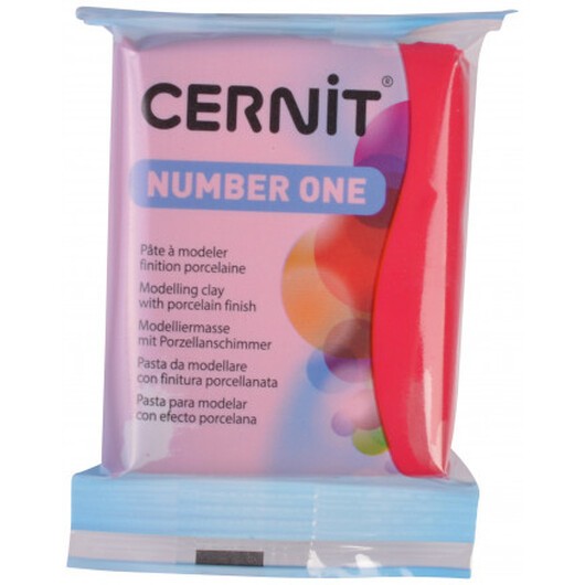 Cernit Modellera Unicolor 013 Karminröd 56g