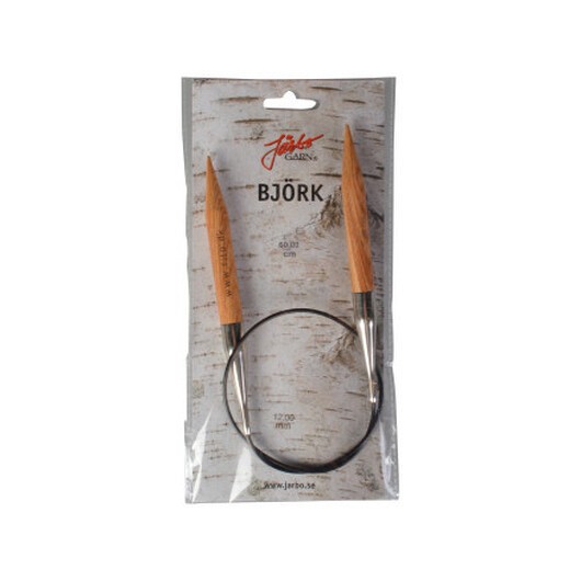 Järbo Björk Rundstickor Björk 60cm 12,00mm / 23.6in US17