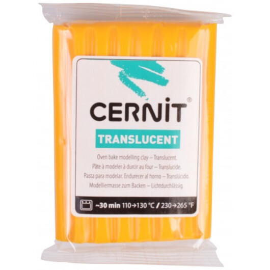 Cernit Modellera Transparent 129 Bärnsten 56g