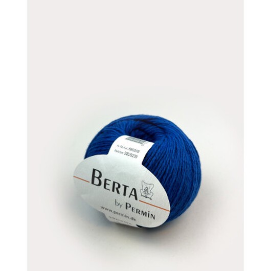 Permin Berta Garn 39 Koboltblå