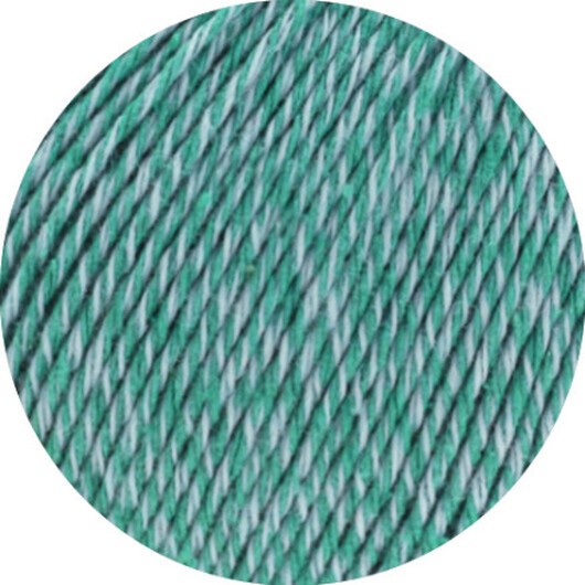 Lana Grossa Landlust Sommerseide Garn 52 Blå Turkos