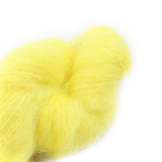 Cowgirlblues Fluffy Mohair Unicolor Citron