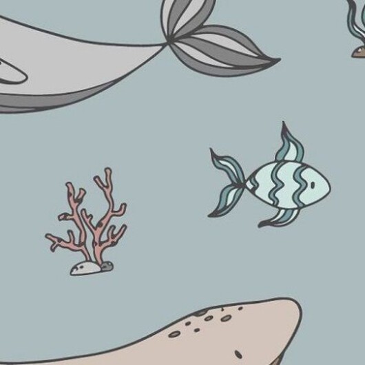 Bomullsjersey Print Tyg 150cm 0 Valar - 50cm