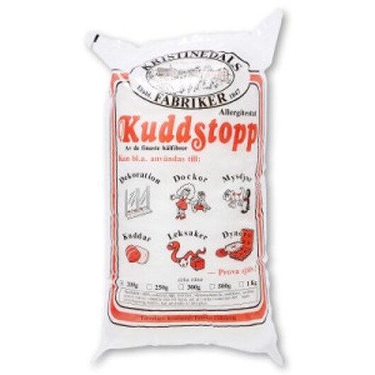 Kuddstopp Fyllnadsvadd / Nallefyllning / Dockfyllning / Kuddfyllning / Vadd 1000 gram