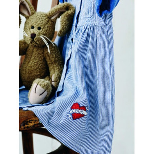 Permin Broderikit Symärke Hjärta 7x9cm