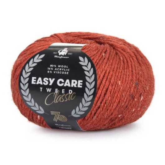 Mayflower Easy Care Classic Tweed Garn 548 Röd ockra