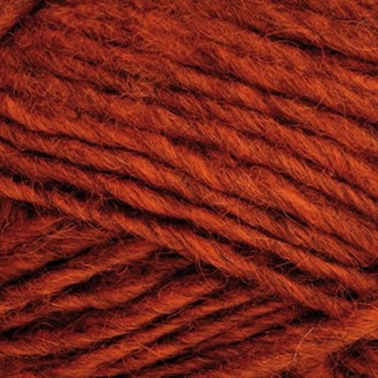 Ãstex Ãlafoss Lopi garn Unicolor 1236 Mörk Orange