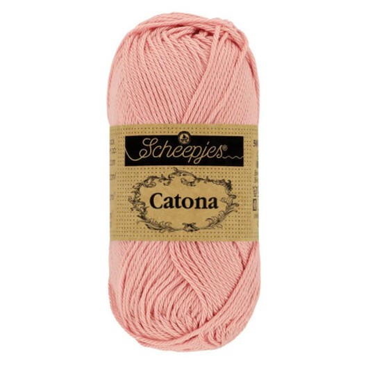 Scheepjes Catona Garn 408 Gammelrosa - 25g
