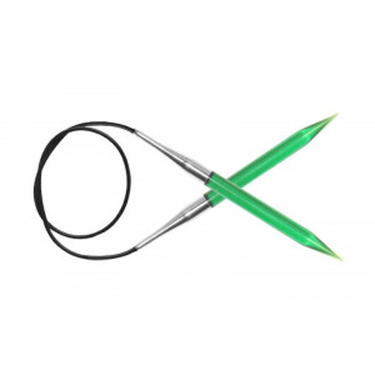 KnitPro Trendz Rundstickor Akryl 60cm 9,00mm / 23.6in US13 Green
