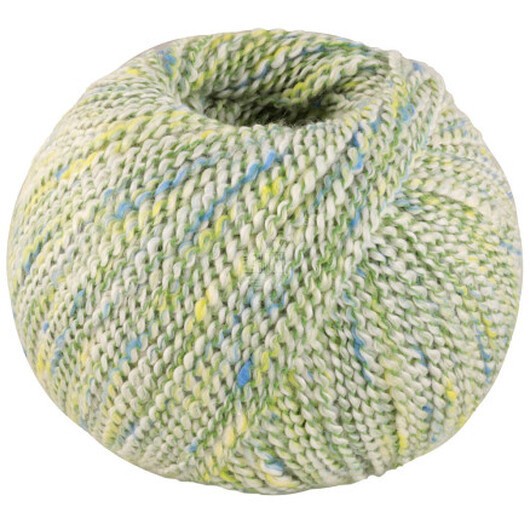 Lana Grossa Garn 7 Off-white/äpplegrön/citrongul/turkos