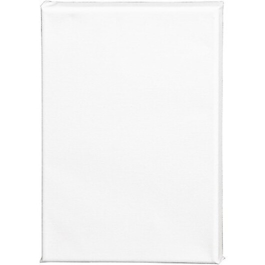 Målarduk, D: 1,6 cm, stl. 18x24 cm, 360 g, vit, 10 st./ 1 förp.
