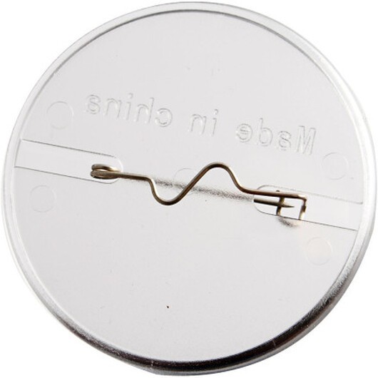 Badge, rund, diam. 5,5 cm, 5 st / 1 frp.