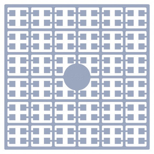 Pixelhobby Midi Pärlor 363 Ljus Dov Blå 2x2mm - 140 pixels