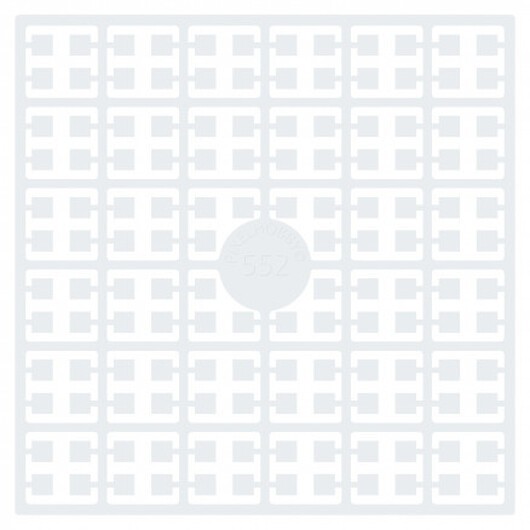 Pixelhobby Midi Pärlor 552 Snövit 2x2mm - 140 pixels