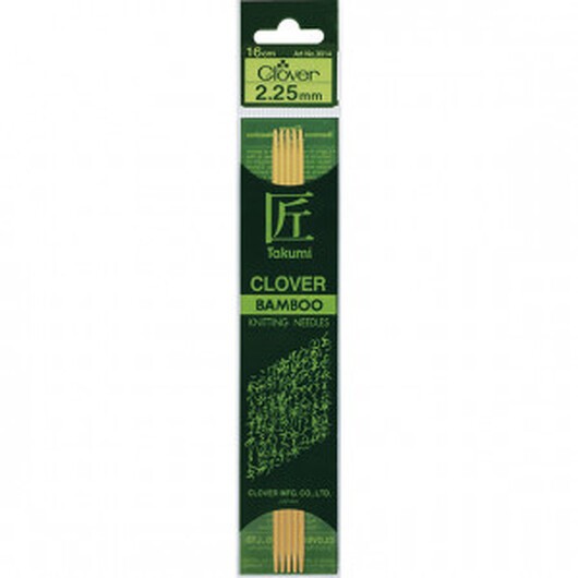 Clover Takumi Strumpstickor Bambu 16 cm 5,50 mm